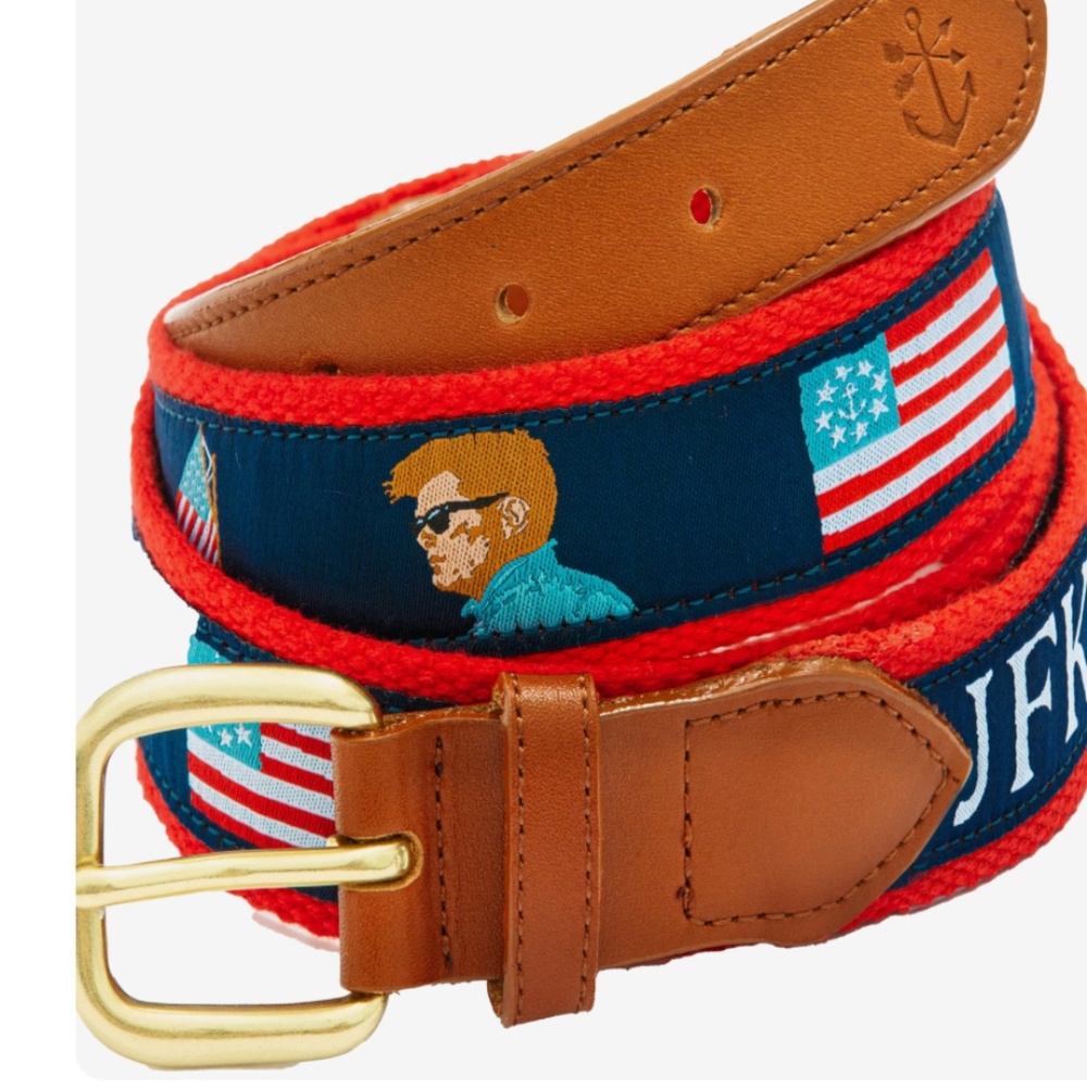 Kiel James Patrick KJP the JFK signature belt rare 38